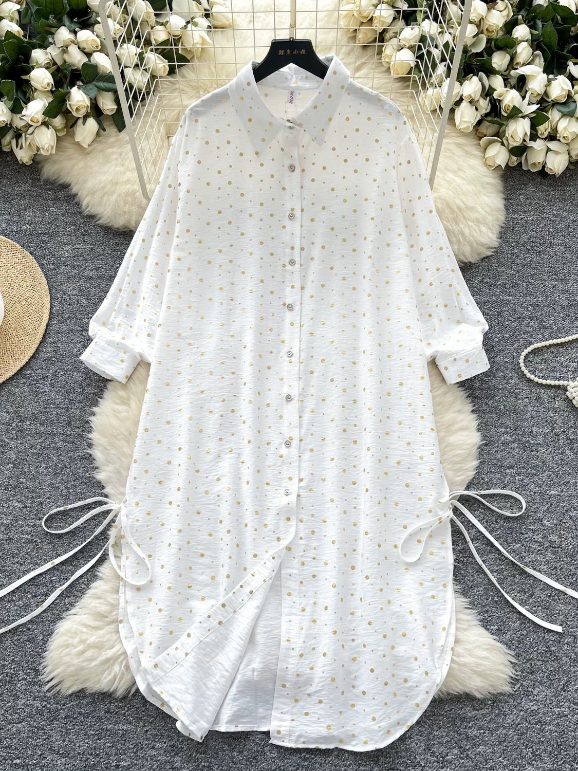 Cupid charm shirt dress SD108 images